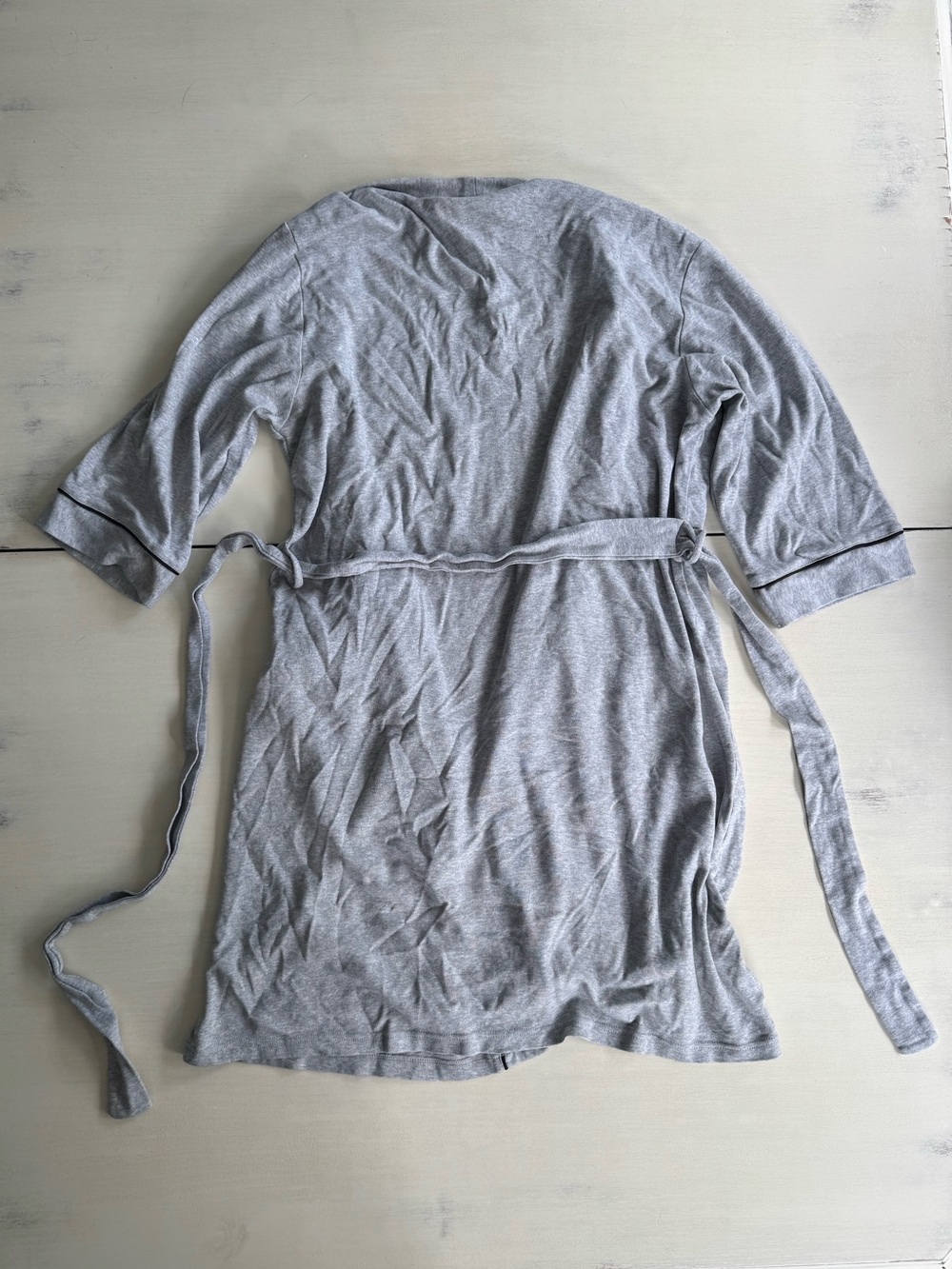 Gray Lightweight Robe - Picture 5 of 5